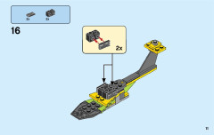 LEGO 31092 instructions page 11 – build guide
