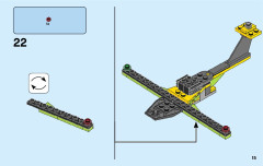 LEGO 31092 instructions page 15 – build guide