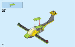 LEGO 31092 instructions page 20 – build guide