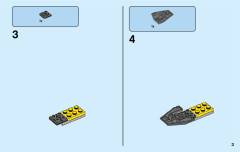 LEGO 31092 instructions page 3 – build guide