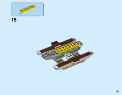 LEGO 31093 instructions page 101 – build guide