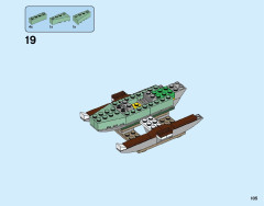 LEGO 31093 instructions page 105 – build guide