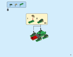 LEGO 31093 instructions page 11 – build guide