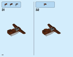 LEGO 31093 instructions page 114 – build guide