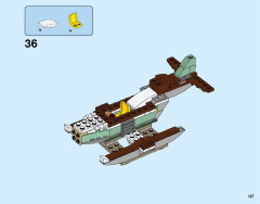 LEGO 31093 instructions page 117 – build guide