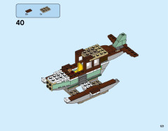 LEGO 31093 instructions page 121 – build guide