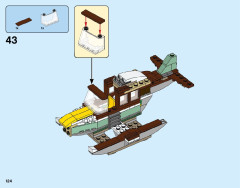 LEGO 31093 instructions page 124 – build guide