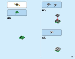 LEGO 31093 instructions page 125 – build guide