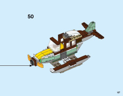 LEGO 31093 instructions page 127 – build guide