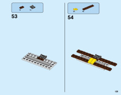LEGO 31093 instructions page 129 – build guide