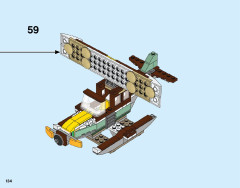 LEGO 31093 instructions page 134 – build guide