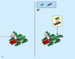 LEGO 31093 instructions page 14 – build guide