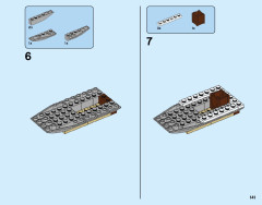 LEGO 31093 instructions page 141 – build guide