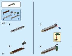 LEGO 31093 instructions page 154 – build guide