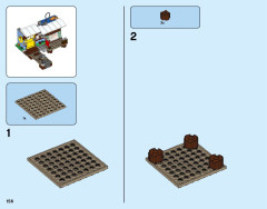 LEGO 31093 instructions page 156 – build guide