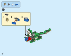 LEGO 31093 instructions page 16 – build guide