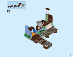 LEGO 31093 instructions page 181 – build guide