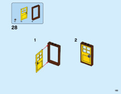 LEGO 31093 instructions page 183 – build guide