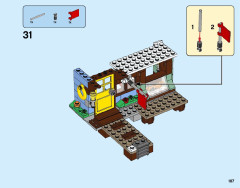 LEGO 31093 instructions page 187 – build guide