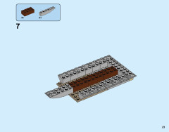 LEGO 31093 instructions page 21 – build guide
