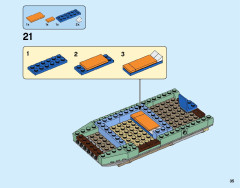 LEGO 31093 instructions page 35 – build guide