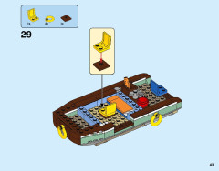 LEGO 31093 instructions page 43 – build guide