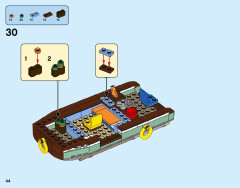 LEGO 31093 instructions page 44 – build guide