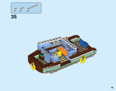 LEGO 31093 instructions page 49 – build guide