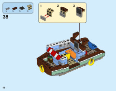 LEGO 31093 instructions page 52 – build guide