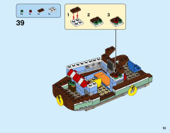 LEGO 31093 instructions page 53 – build guide