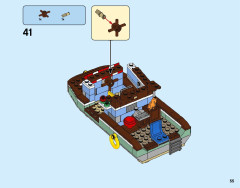 LEGO 31093 instructions page 55 – build guide