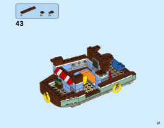 LEGO 31093 instructions page 57 – build guide