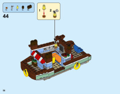 LEGO 31093 instructions page 58 – build guide