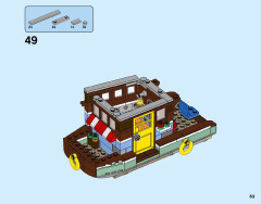 LEGO 31093 instructions page 63 – build guide