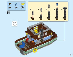 LEGO 31093 instructions page 65 – build guide