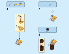 LEGO 31093 instructions page 7 – build guide