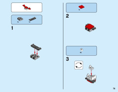 LEGO 31093 instructions page 79 – build guide
