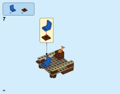 LEGO 31093 instructions page 84 – build guide