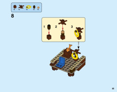 LEGO 31093 instructions page 85 – build guide