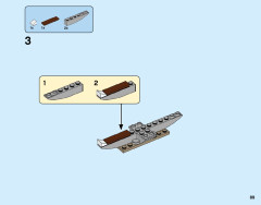 LEGO 31093 instructions page 89 – build guide