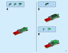 LEGO 31093 instructions page 9 – build guide