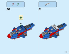 LEGO 31094 instructions page 105 – build guide