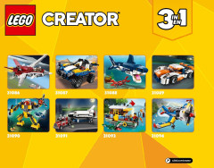 LEGO 31094 instructions page 128 – build guide