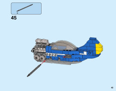 LEGO 31094 instructions page 43 – build guide