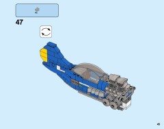 LEGO 31094 instructions page 45 – build guide
