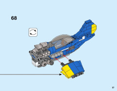 LEGO 31094 instructions page 57 – build guide