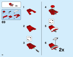 LEGO 31094 instructions page 58 – build guide