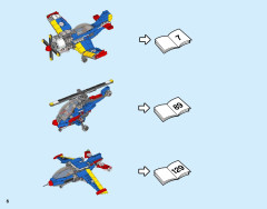 LEGO 31094 instructions page 6 – build guide