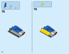 LEGO 31094 instructions page 64 – build guide