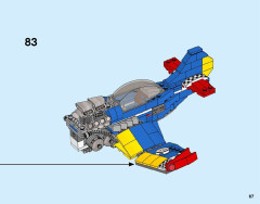 LEGO 31094 instructions page 67 – build guide